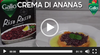 CREMA DI ANANAS CON RISO ROSSO E PAPAYA 