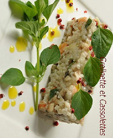 foto ricetta Riso gamberetti e funghi 