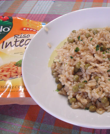 foto ricetta Riso integrale con piselli 
