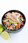 foto ricetta Riso Blond integrale con sgombro al lime 