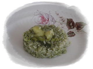 foto ricetta Risotto verde con biete e tarassaco 