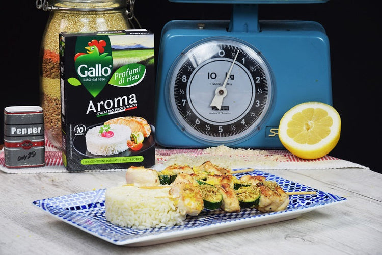 foto ricetta SPIEDINI DI POLLO CON ZUCCHINE 