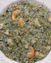 foto ricetta Riso con ragù di capesante e cime di rapa 