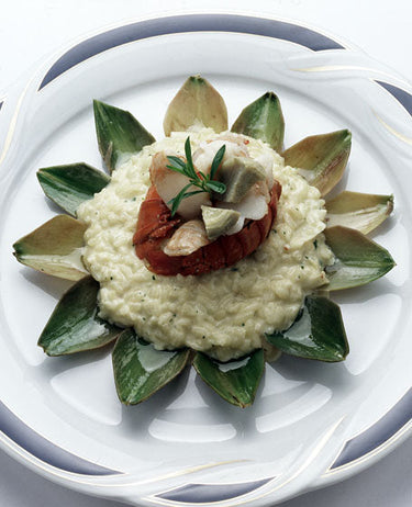 foto ricetta Riso carciofi e aragosta, al sapore di Traminer 