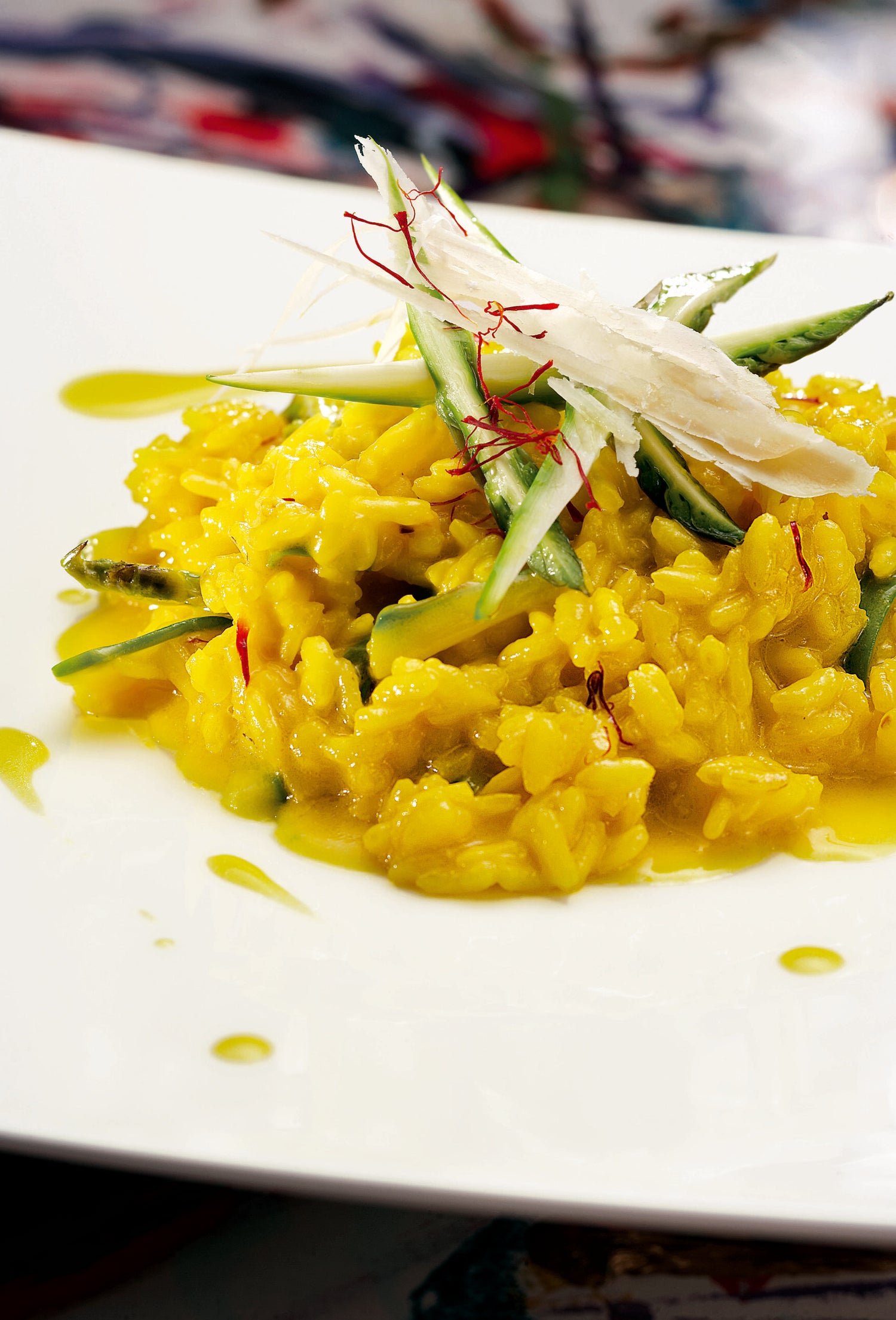 SAFRAN-RISOTTO MIT ZUCCHINI 