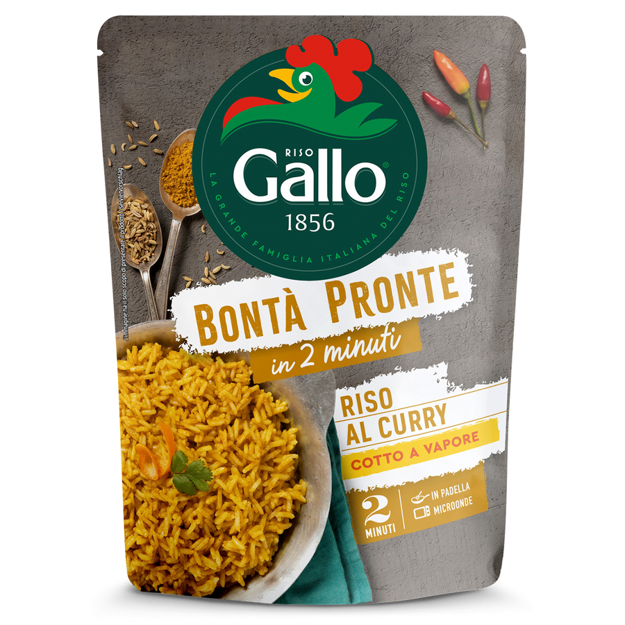 riso al curry bontà pronte riso gallo  Video1