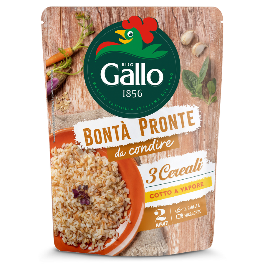 3cereali bontà pronte riso gallo  Video1